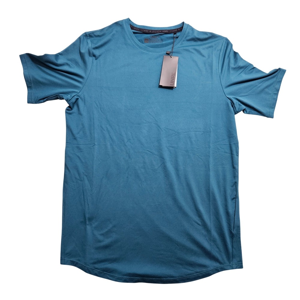 UNRL Ultra Tee Superior Blue XS Short Sleeve Performance Athletic Shirt NEW‎